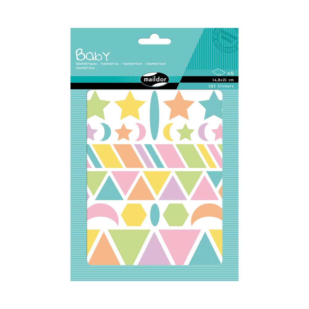 avenue-mandarine-ae040o-baby-sticker-geo-bunt-282-st-ck-ab-2-j image 7