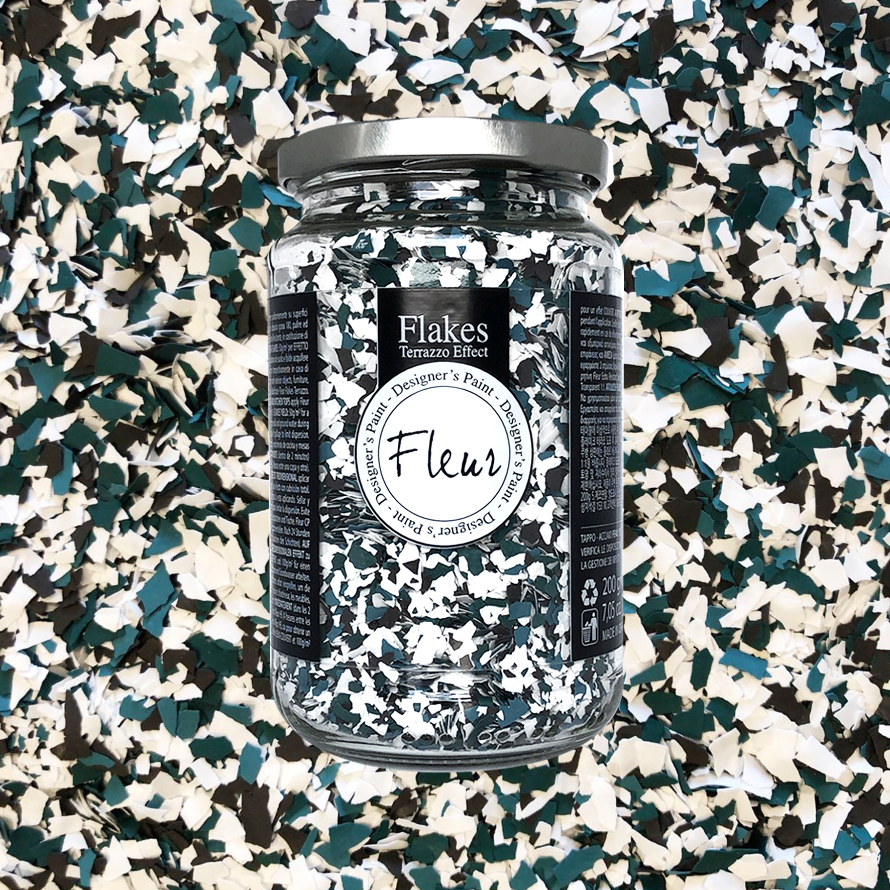 fleur-flakes-brazilian-emerald-terrazzo-flocken-gr-n-effekt image 2