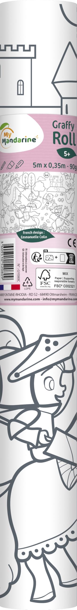 avenue-mandarine-gy078c-ausmalrolle-kosystem-5m-x-0-35-m image 5