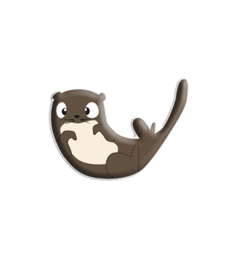 avenue-mandarine-cooky-3d-sticker-otter-wilde-tiere-47-stk image 5