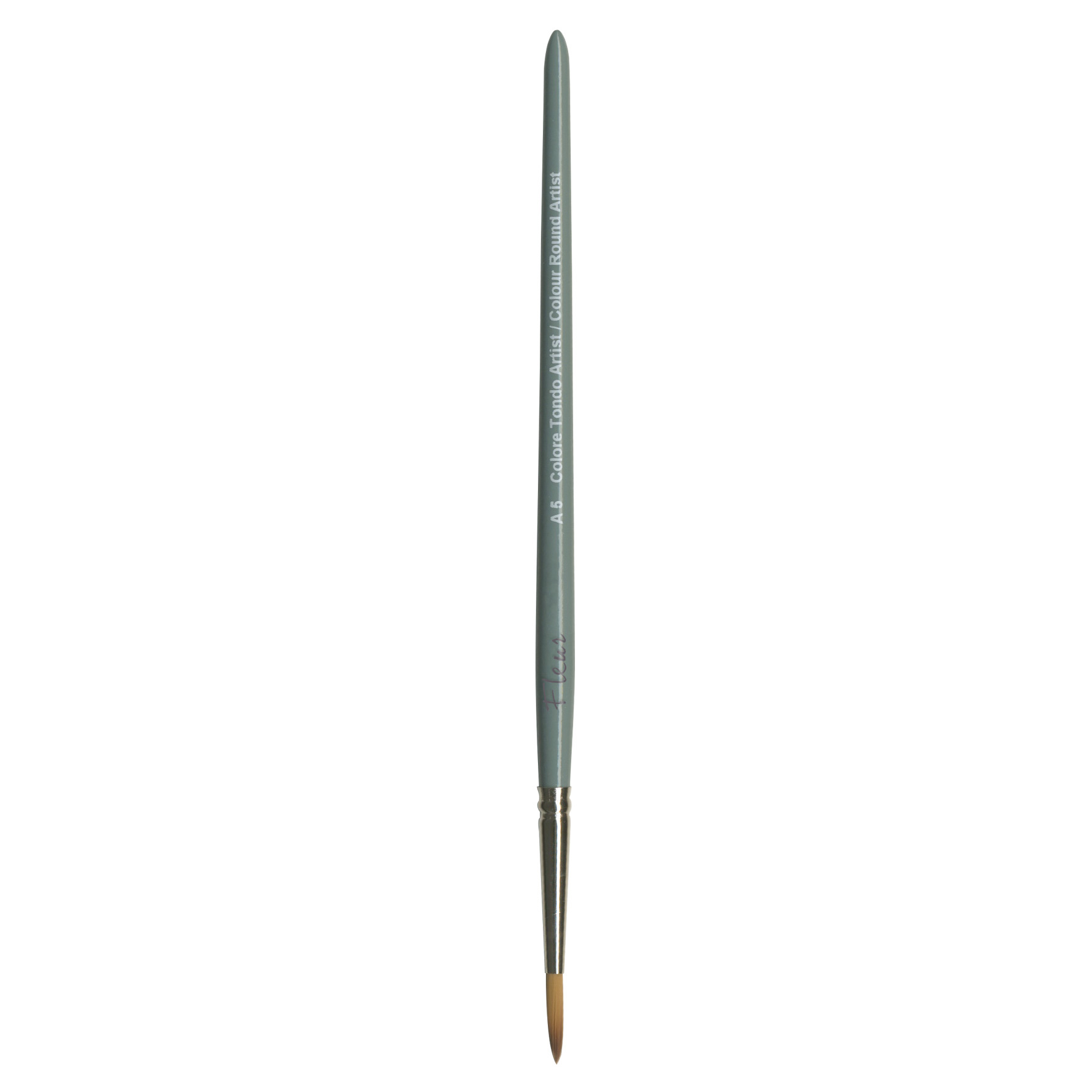 fleur-brushes-rundpinsel-punta-tonda-synthetik-holzgriff image 1