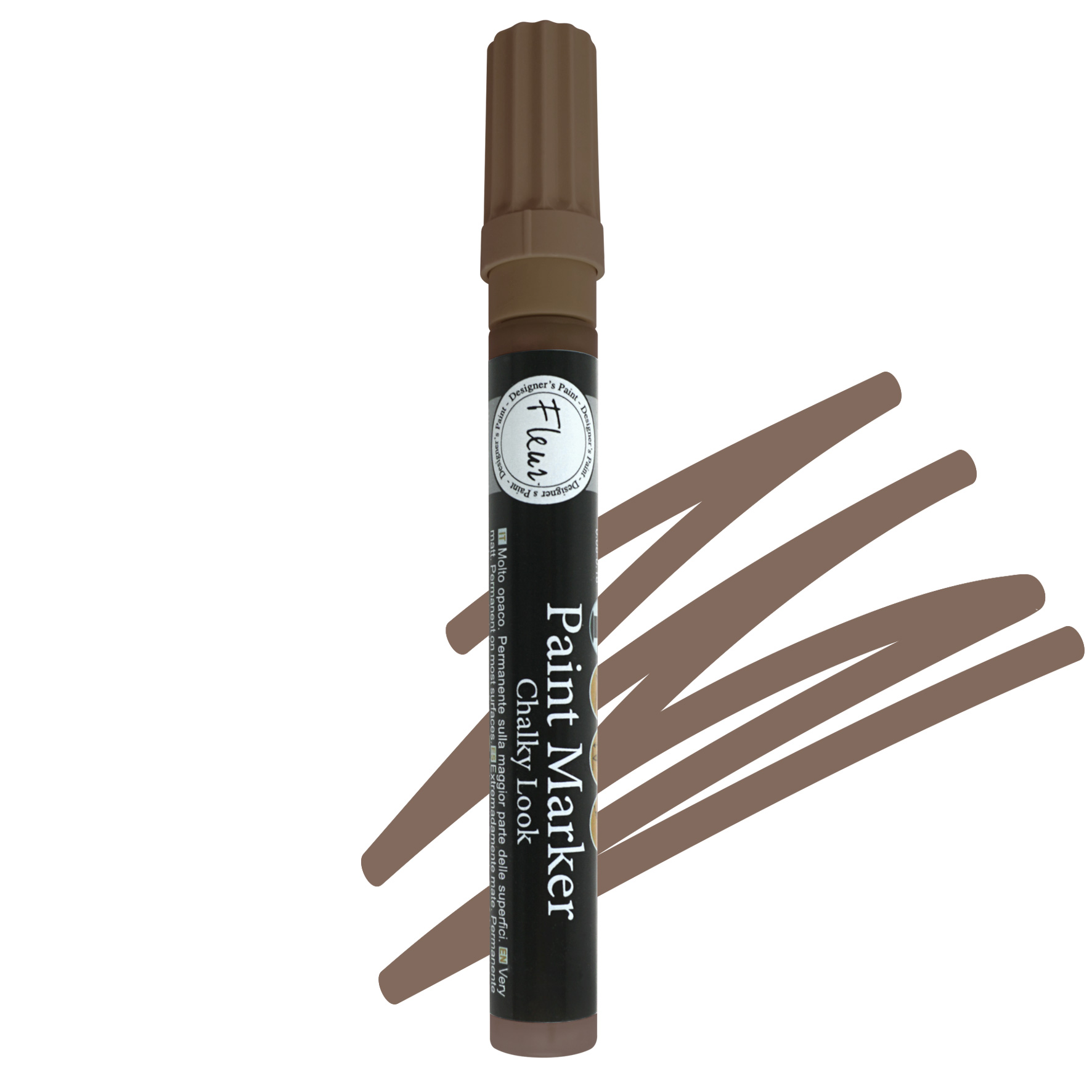 fleur-paint-markers-chocolate-wish-lackstift-braun image 2