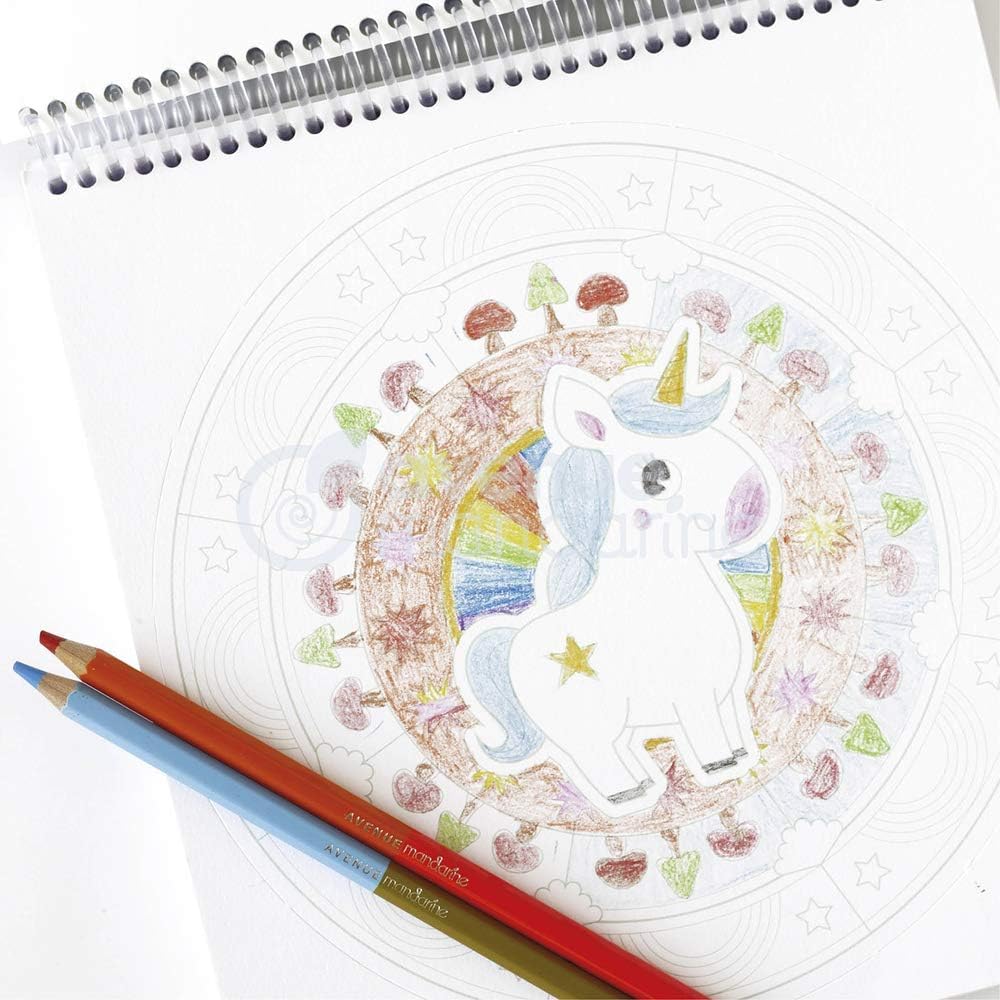avenue-mandarine-coloriages-gy071c-malblock-mandala-magie-36-blatt image 3