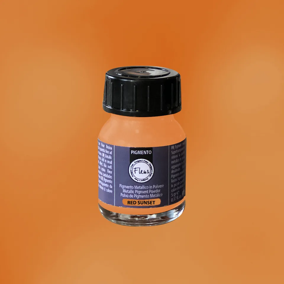 fleur-super-clear-resin-pigment-red-sunset-5-g-metallic image 1