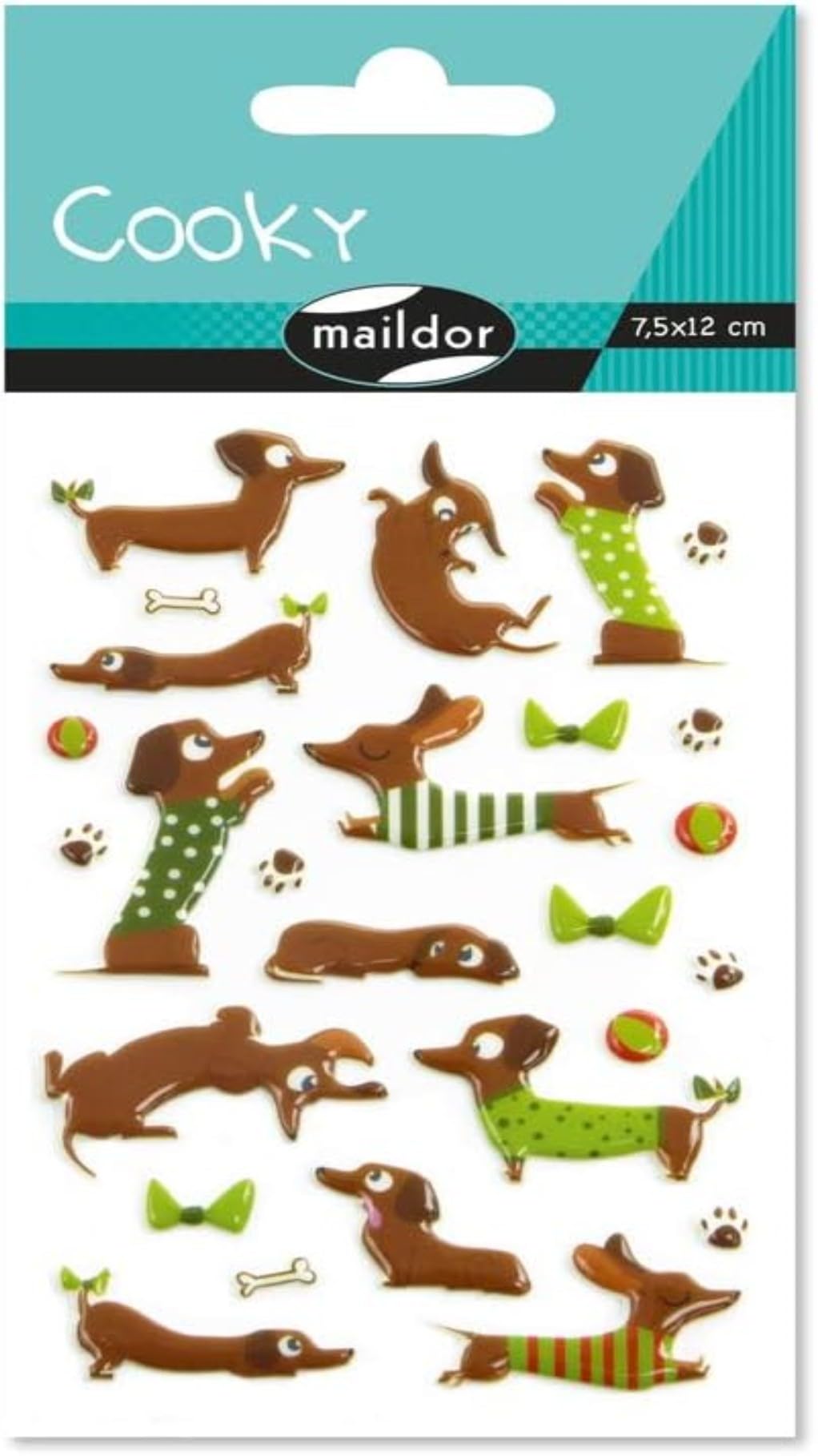 my-mandarine-cooky-cy097c-3d-sticker-dackel-26-st-ck image 1