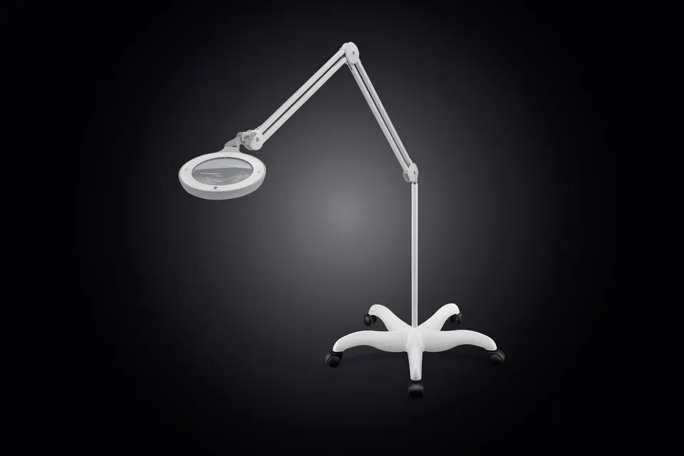 daylight-omega-5-lupenleuchte-mit-bodenstativ-set-tageslicht image 1