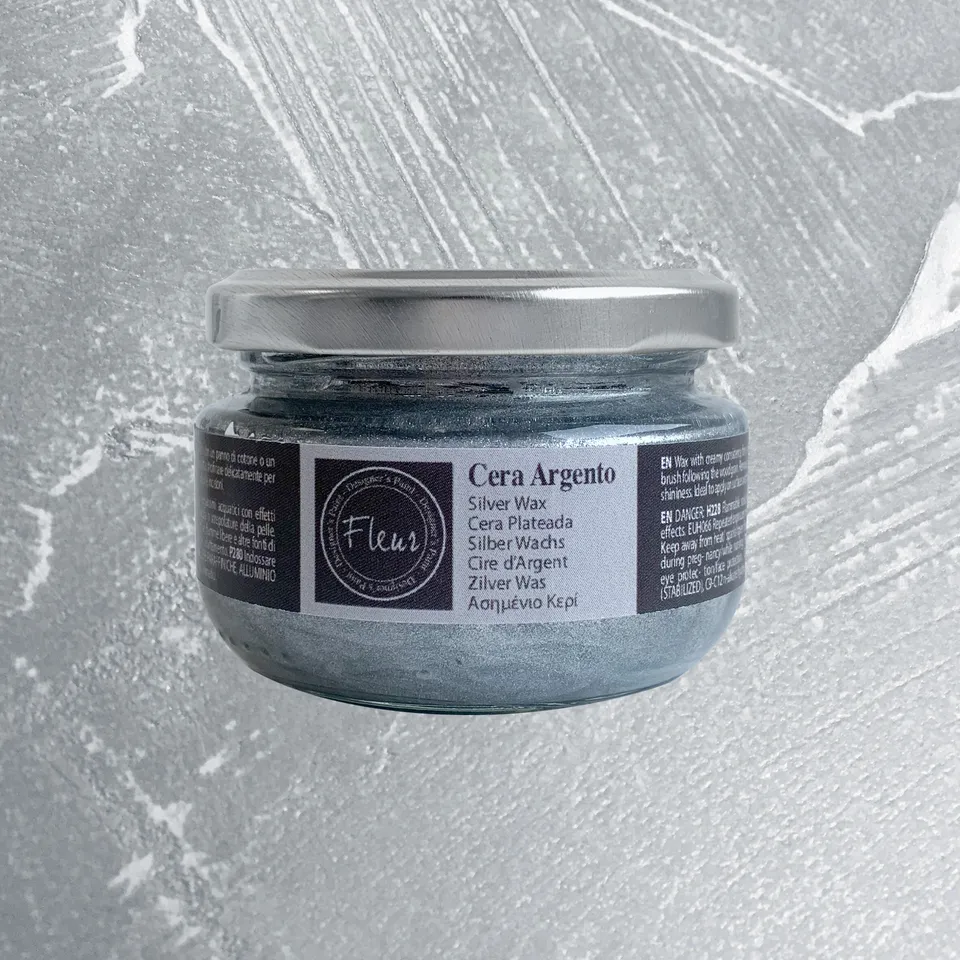 fleur-varnishes-cera-metallica-argento-wachs-silber image 1