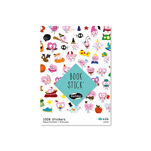 my-mandarine-ae199c-book-stick-stickerbuch-liebe-1008-st-ck-a5 image 5