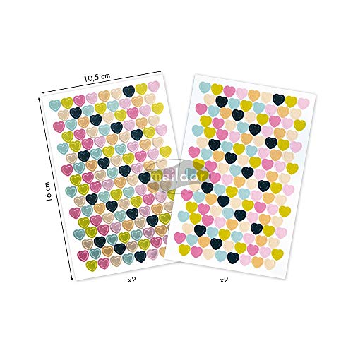 avenue-mandarine-ae171c-sticker-herzen-metallic-pastell-544er image 7