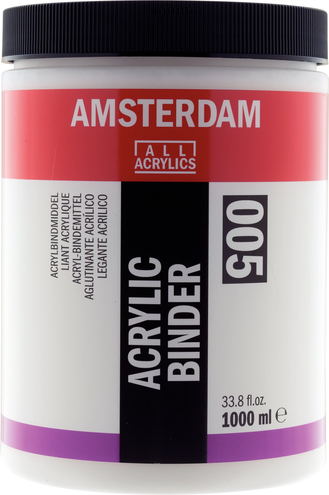 amsterdam-auxiliaries-acrylic-binder-bindemittel-1000ml-transparent image 1