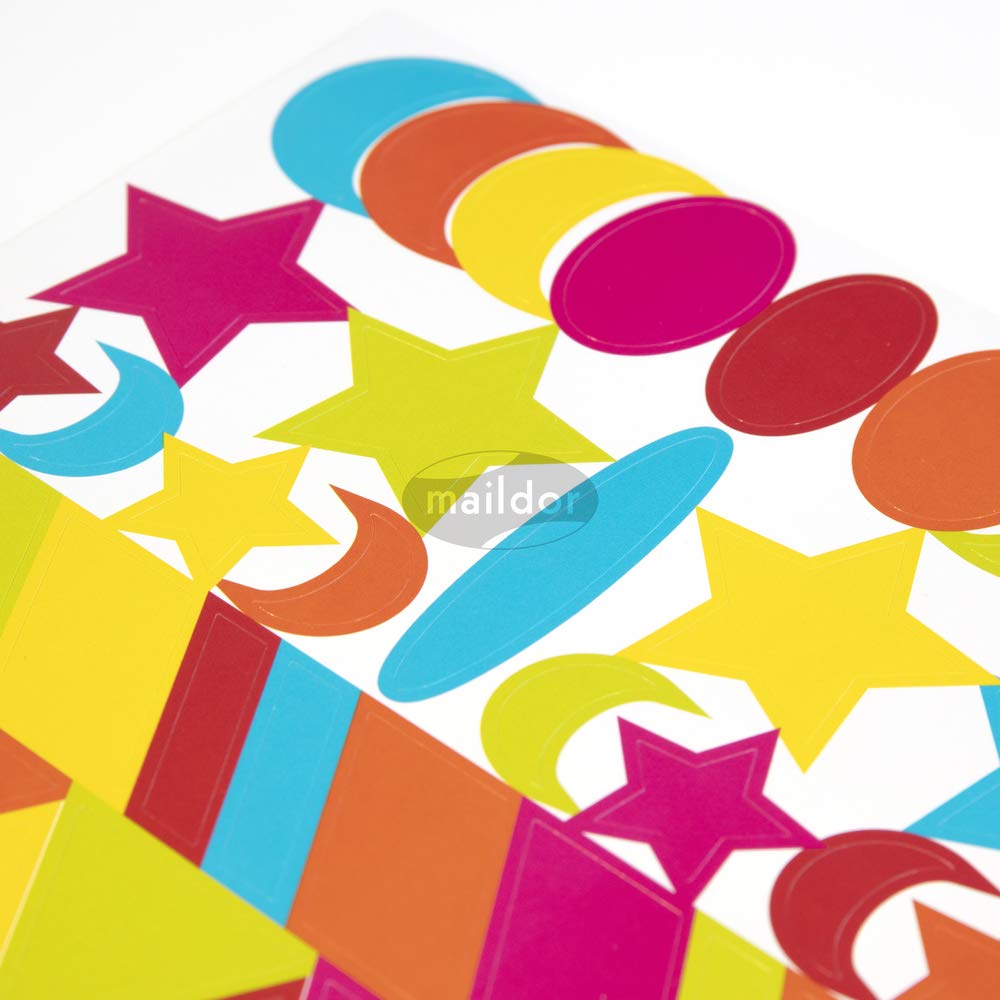 avenue-mandarine-ae040o-baby-sticker-geo-bunt-282-st-ck-ab-2-j image 4