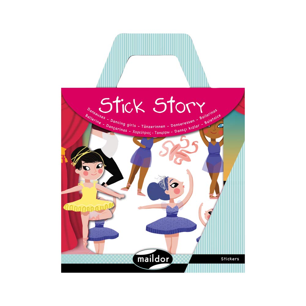 avenue-mandarine-gommettes-af012o-stick-story-tanz-t-nzerin-set image 1