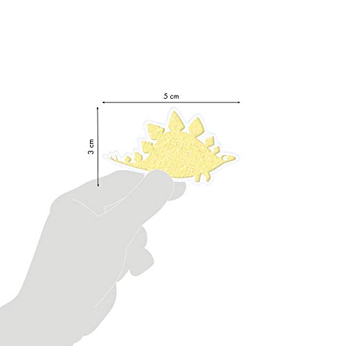 avenue-mandarine-gommettes-ae105o-sticker-dino-neongelb-38-st-ck image 8