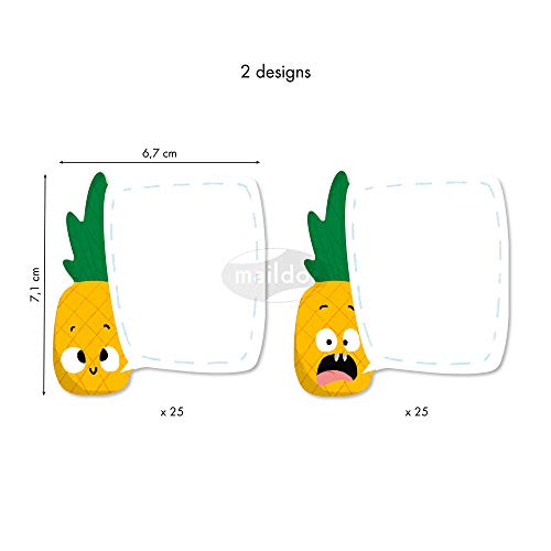 avenue-mandarine-modou-mi058c-haftnotizen-ananas-2-bl-cke image 6