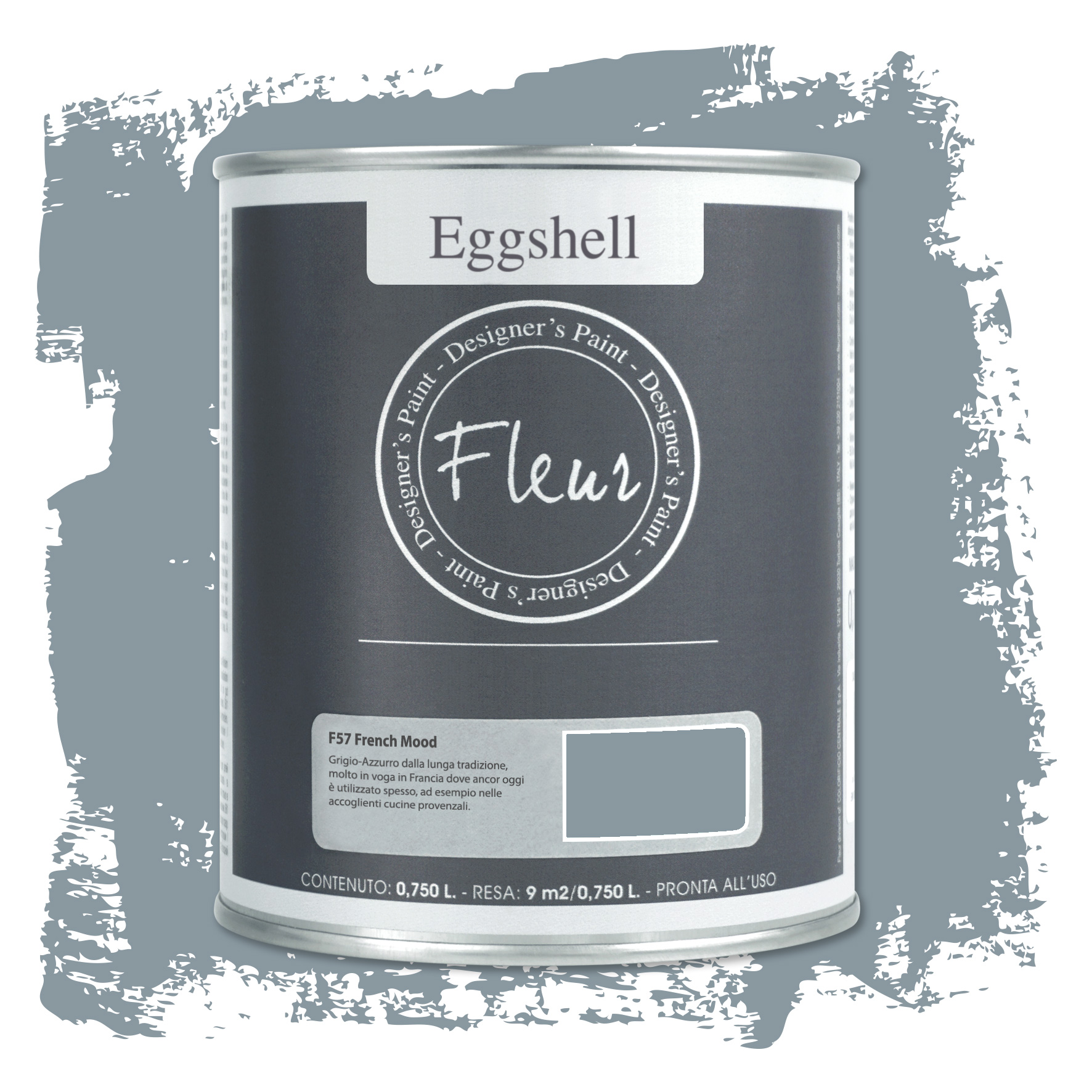 fleur-eggshell-french-mood-lack-graublau image 2