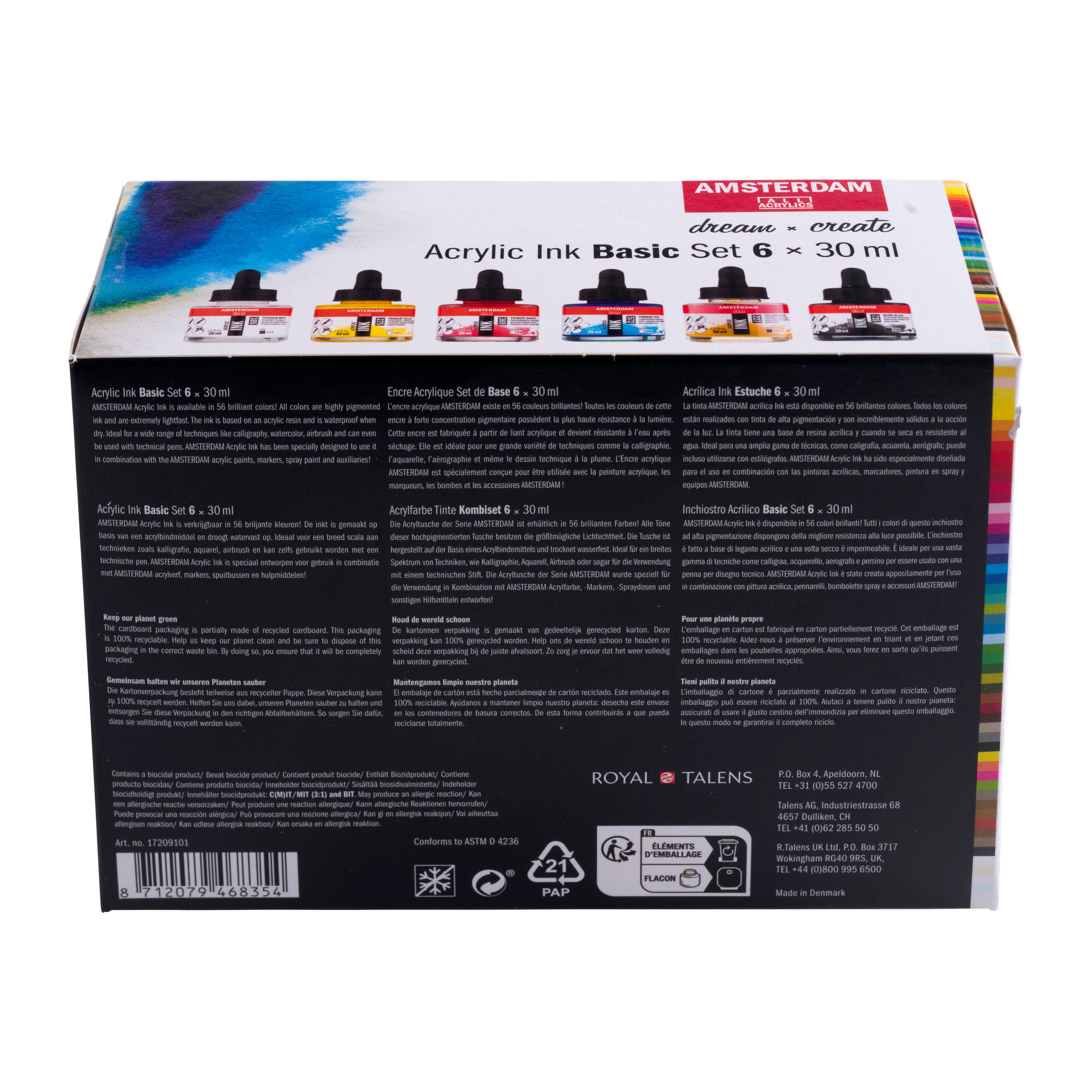 amsterdam-acrylic-ink-basic-set-6x30-ml-sortiert image 3