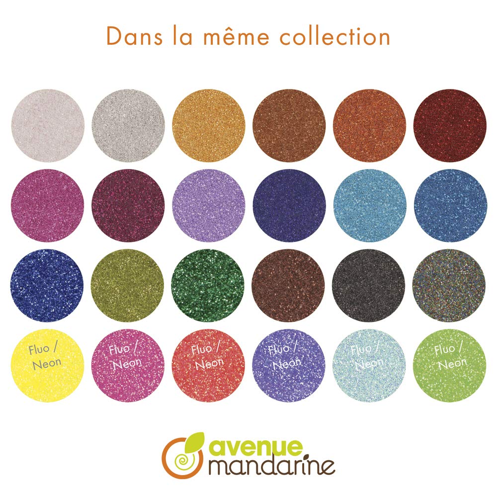 avenue-mandarine-rainbow-glitter-42733o-azurblau-14g image 4