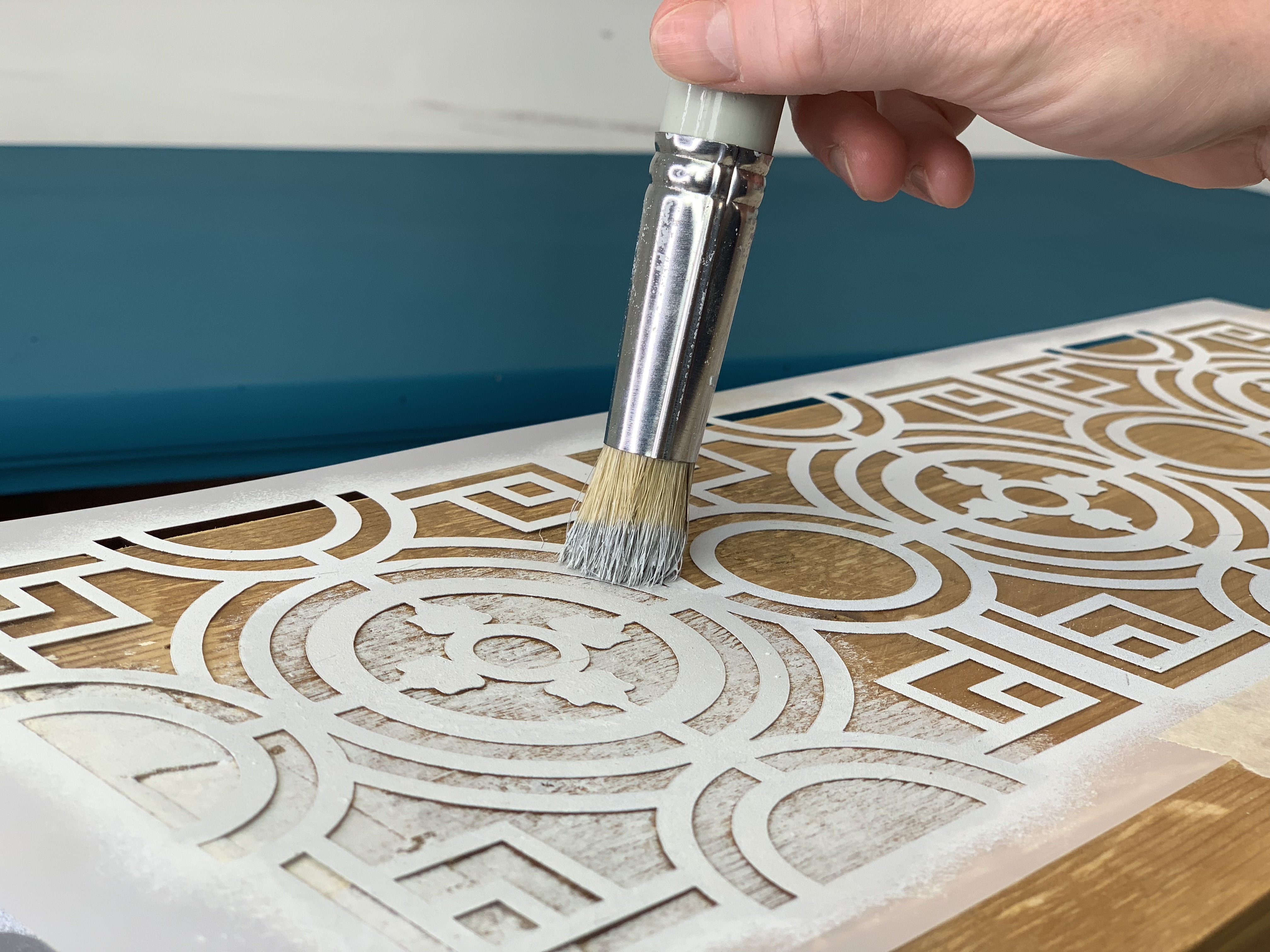 fleur-cement-tile-schablone-bon-ton-18x50 image 4
