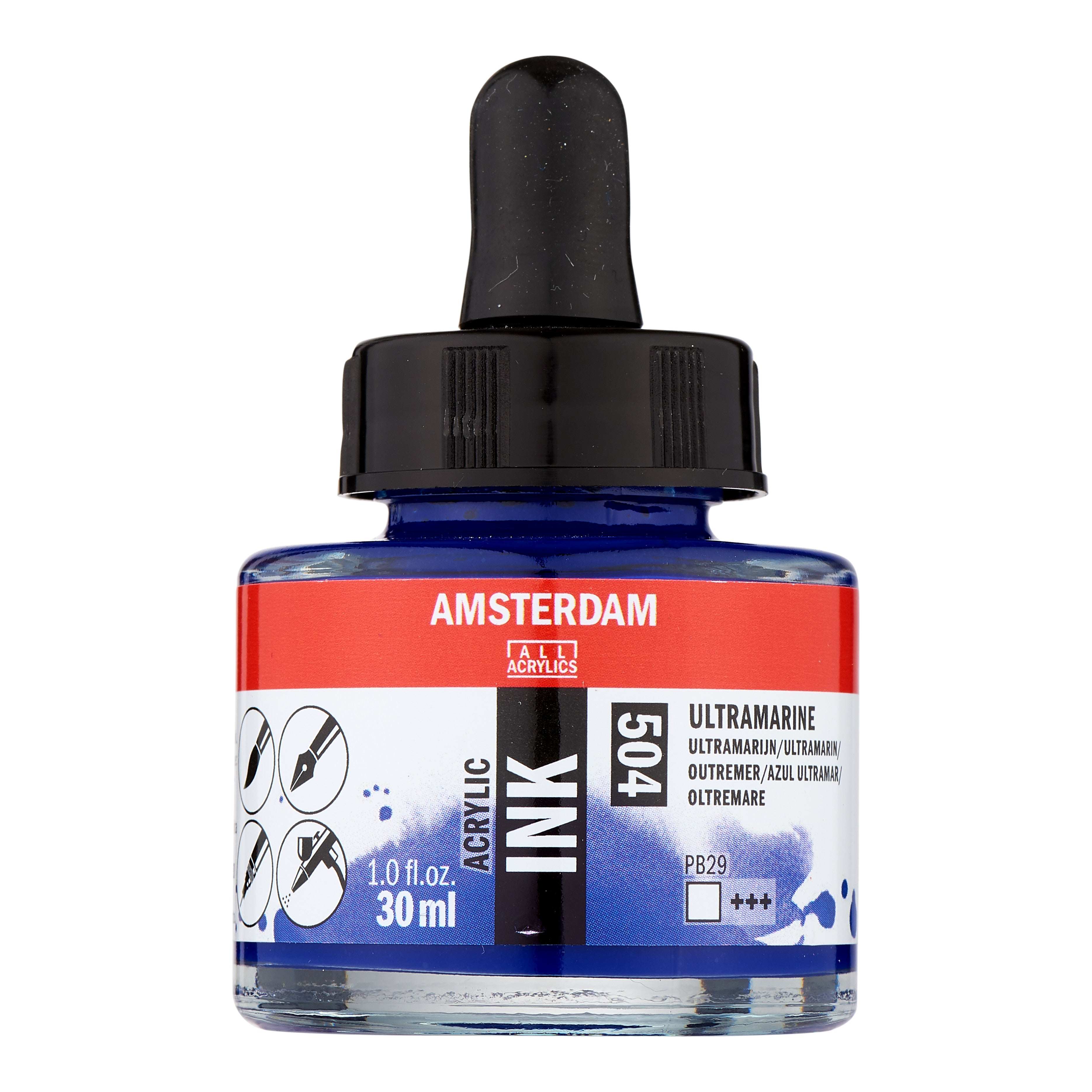 amsterdam-acrylic-ink-fl-ssigacrylfarbe-30-ml-hochfl-ssig image 6