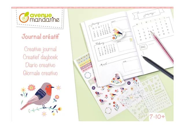 my-mandarine-kc108c-creative-journal-kreativbox-ab-7-jahren image 1