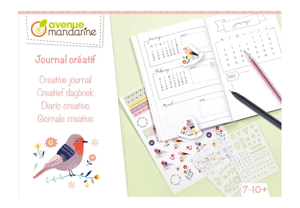 my-mandarine-kc108c-creative-journal-kreativbox-ab-7-jahren image 1