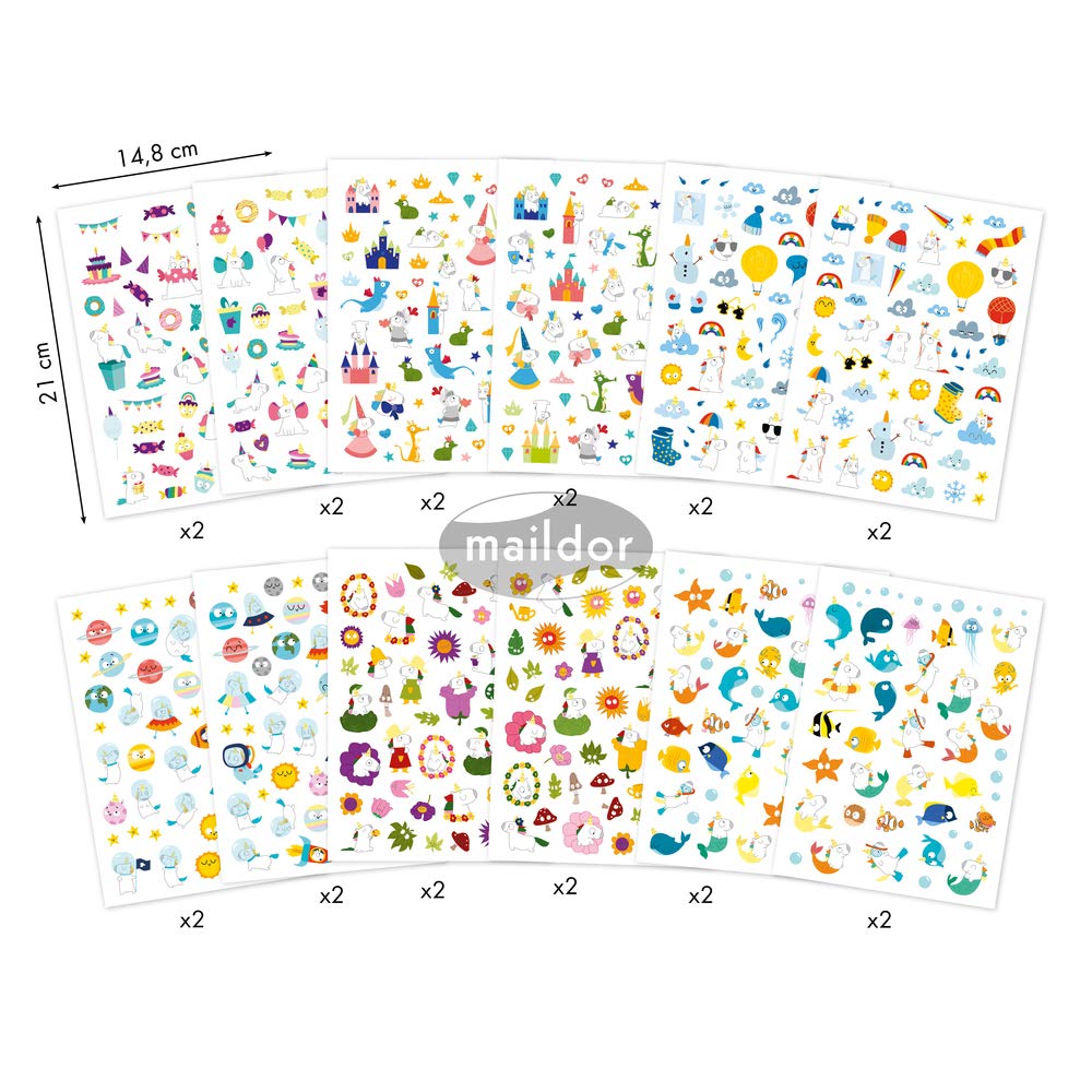 maildor-ae198c-book-stick-magie-1196-sticker-24-b-gen image 2