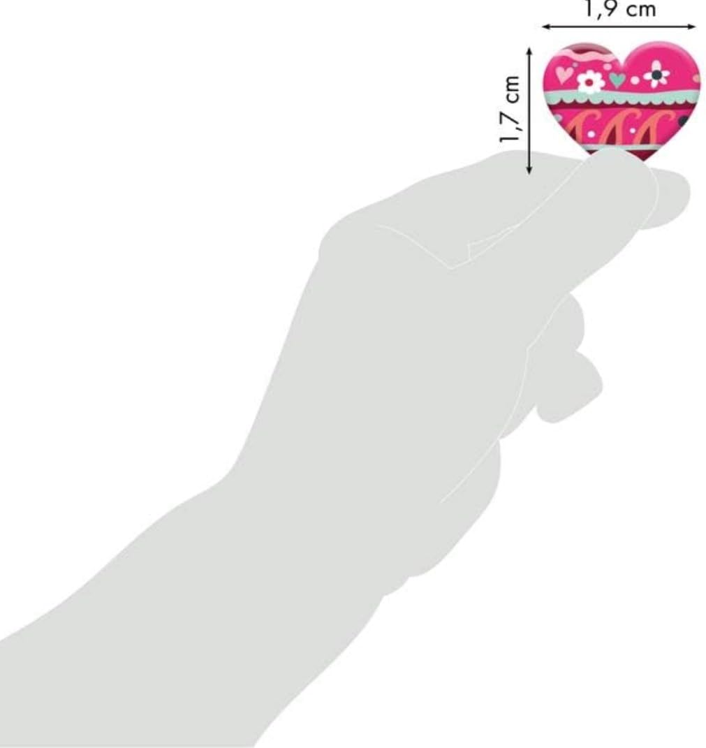 avenue-mandarine-cooky-3d-sticker-herzen-17-st-ck-7-5x2-cm image 5