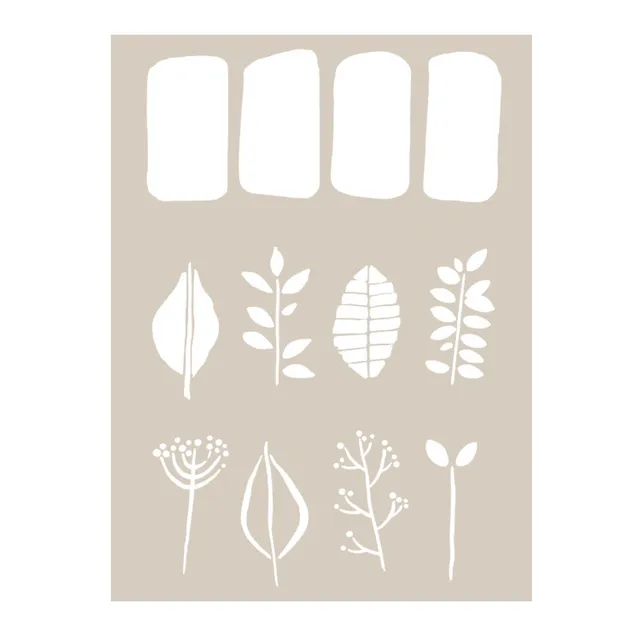 fleur-leaf-impressions-m-beltransfer-bl-tter-a4 image 1