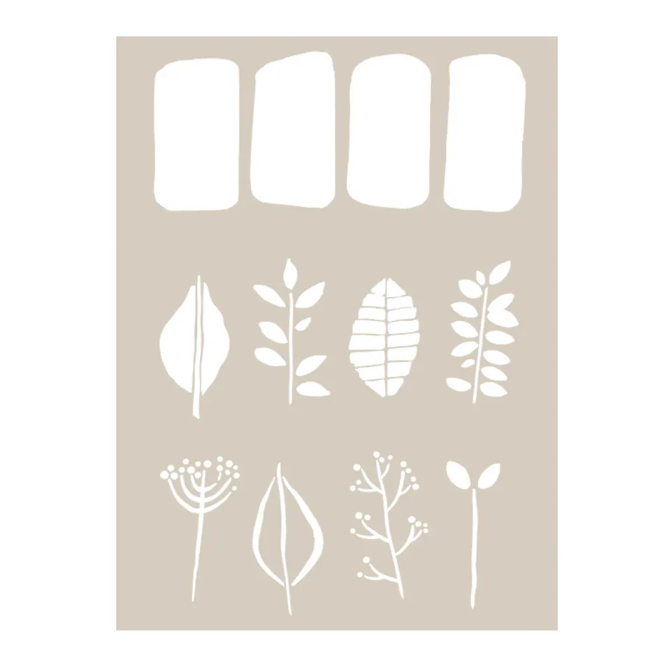 fleur-leaf-impressions-m-beltransfer-bl-tter-a4 image 1