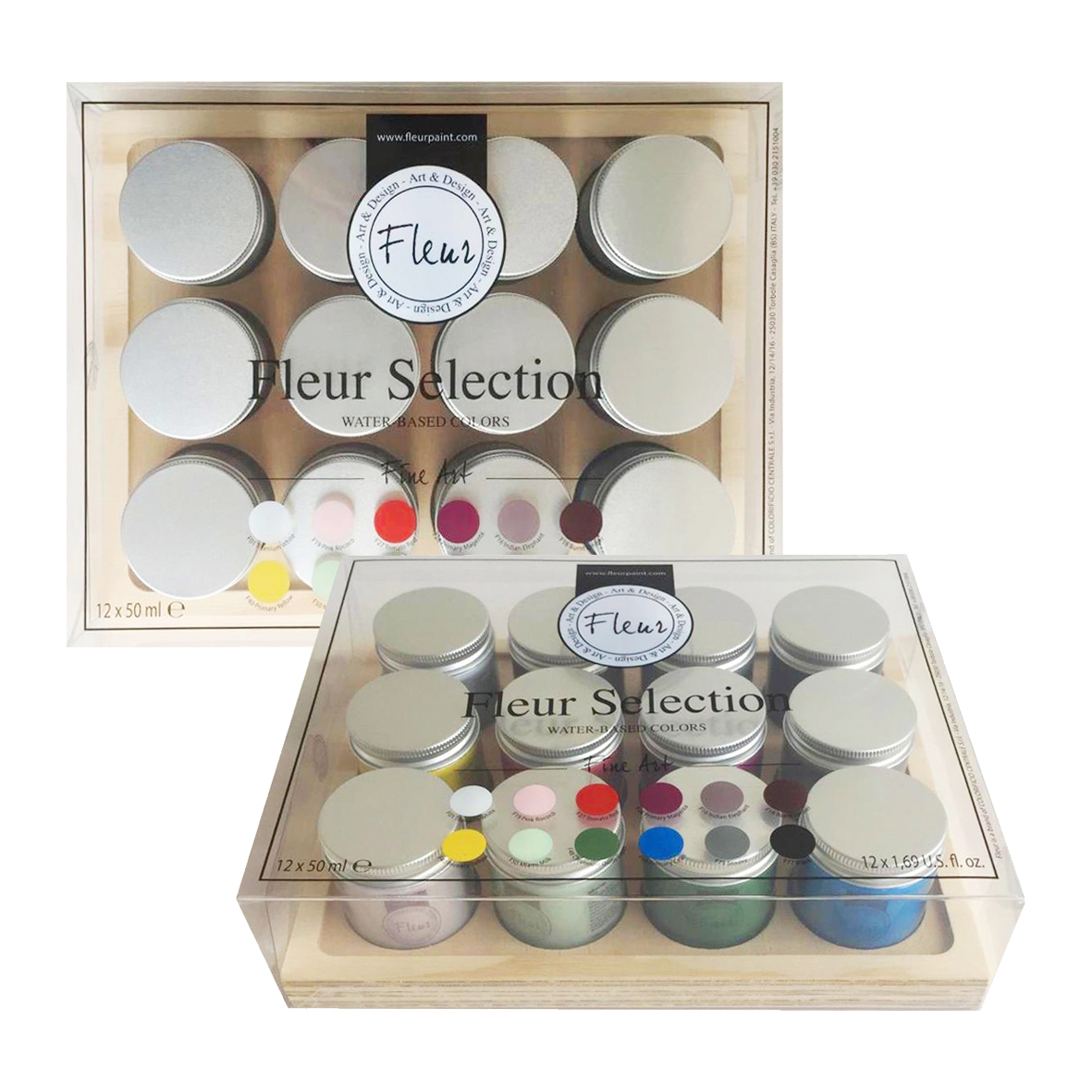 fleur-kit-select-fine-art-farbset-12x50ml-trendfarben image 1