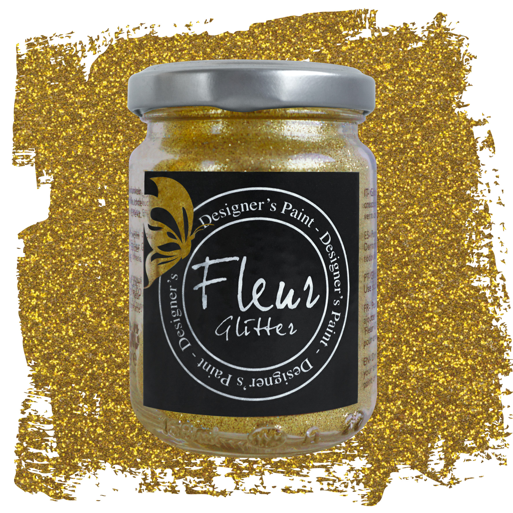 fleur-powder-glitter-royal-gold-glitzerpulver-gold-fein image 2