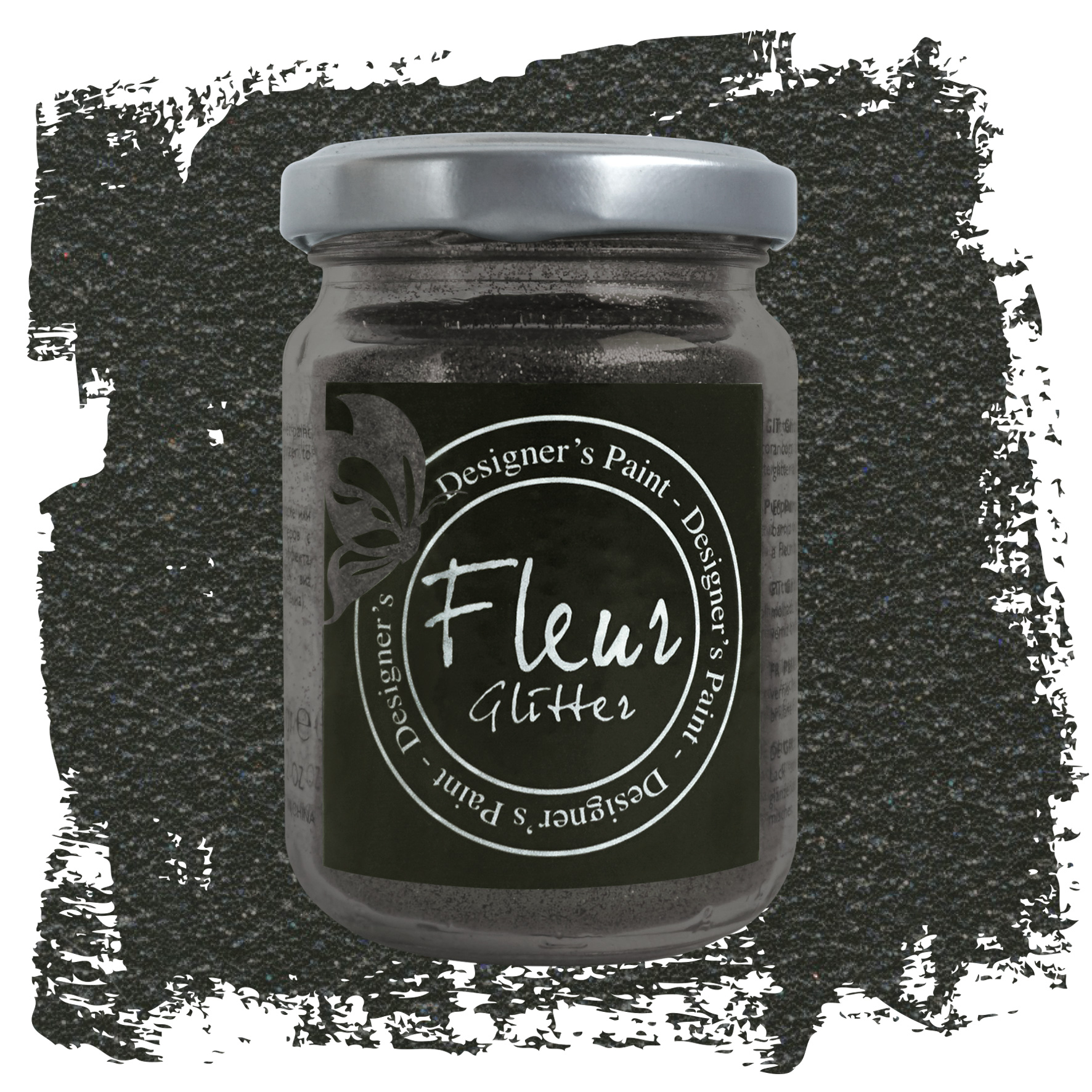 fleur-powder-glitter-black-glitzerpulver-schwarz-fein image 2