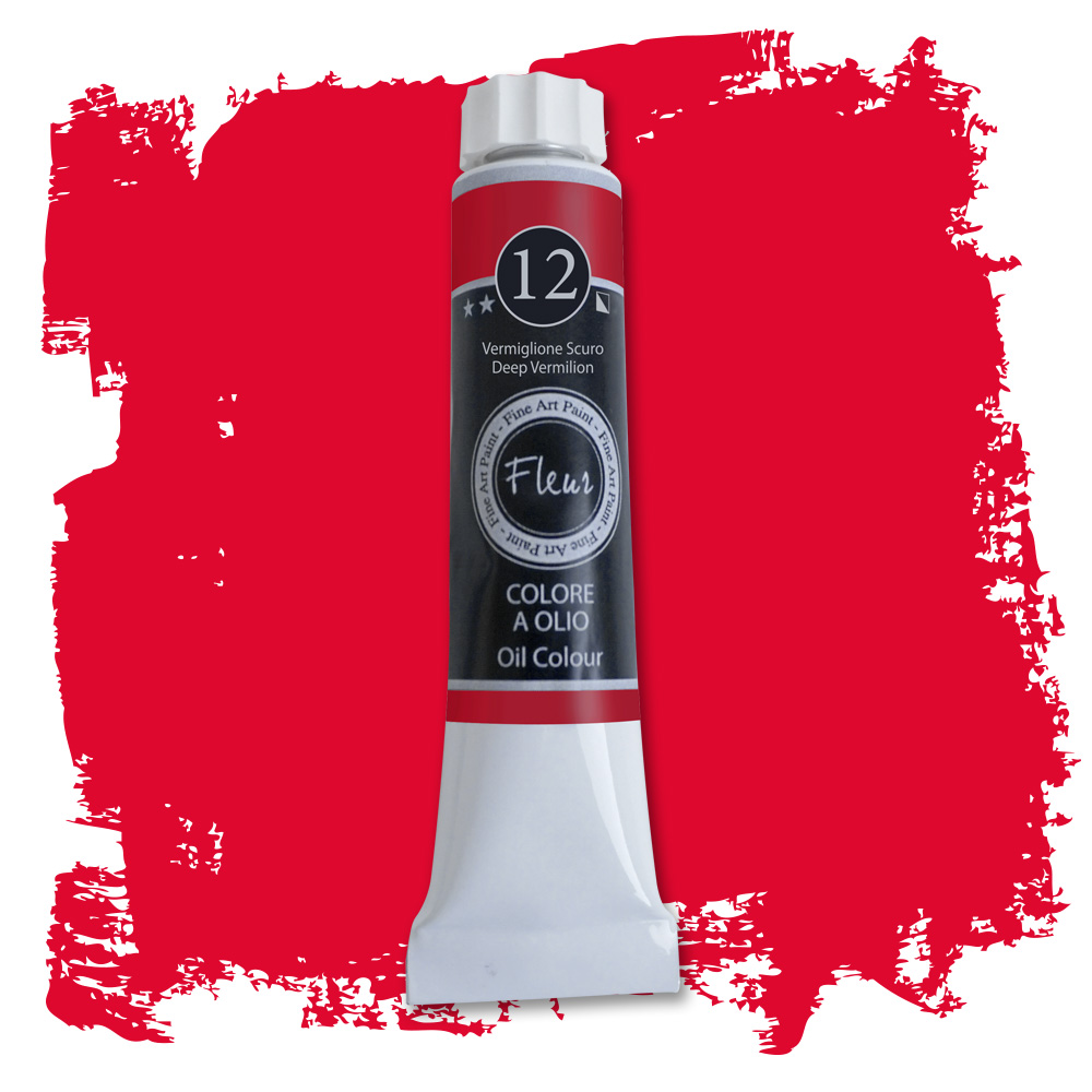 fleur-oil-colours-vermiglione-scuro-lfarbe-dunkel-zinnober image 3