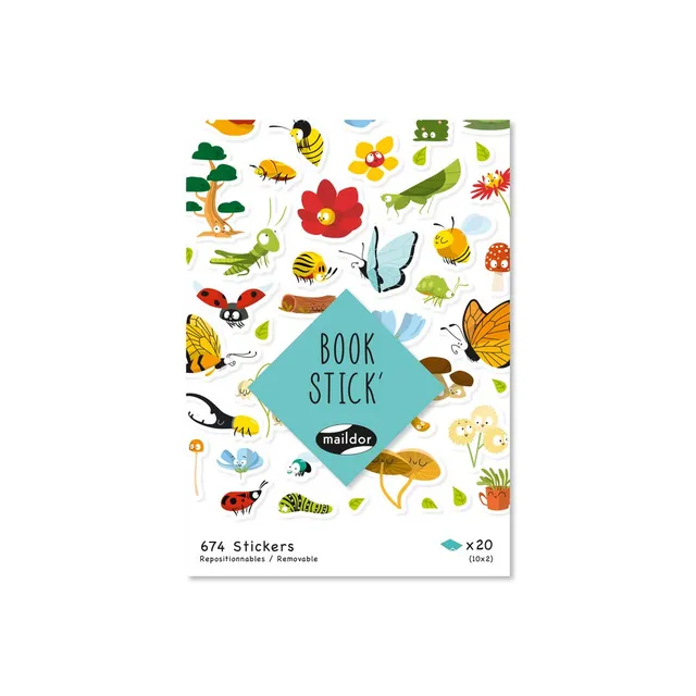 avenue-mandarine-book-stick-ae196c-stickerbuch-botanik-674-stk image 1