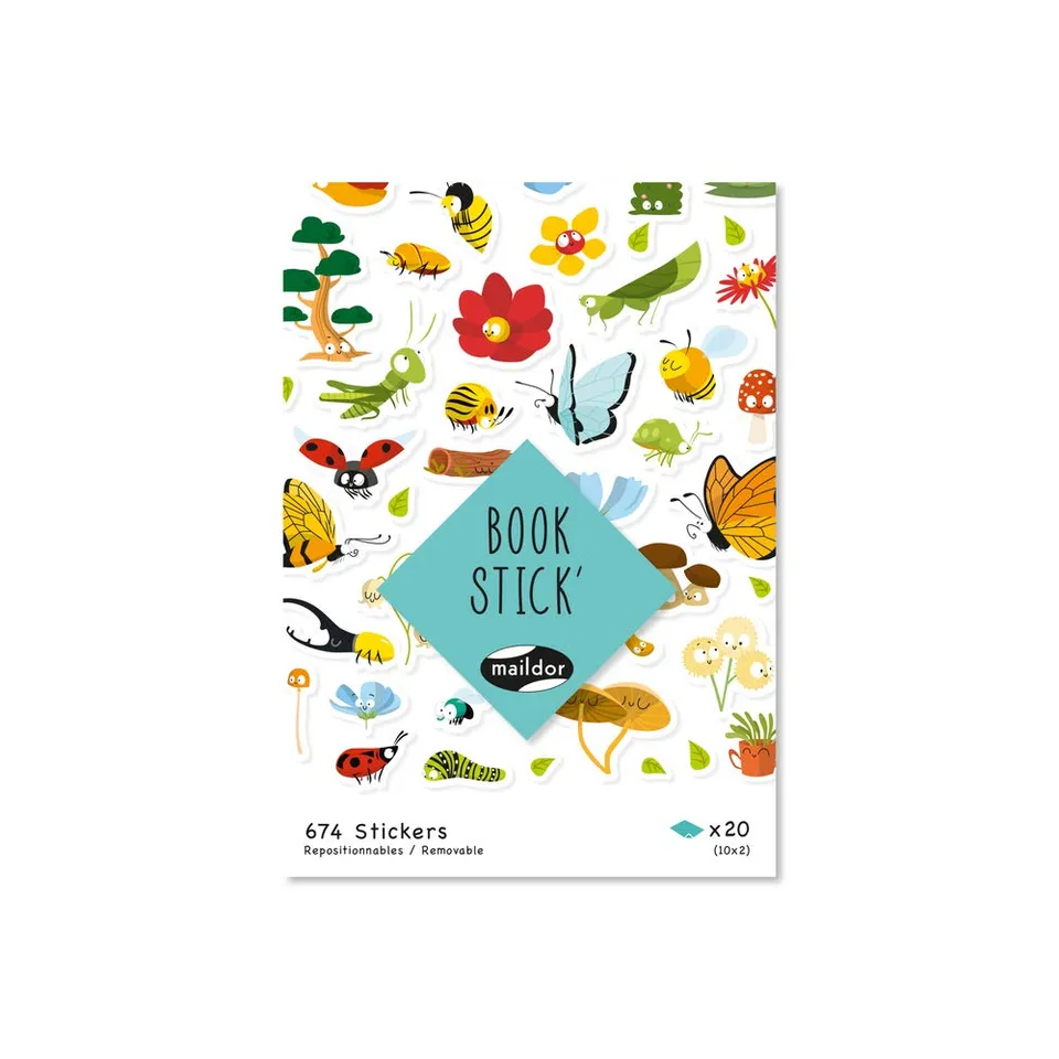 avenue-mandarine-book-stick-ae196c-stickerbuch-botanik-674-stk image 1