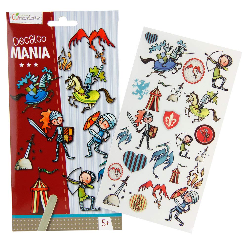 avenue-mandarine-52587o-decalco-mania-rubbelbilder-ritter image 2