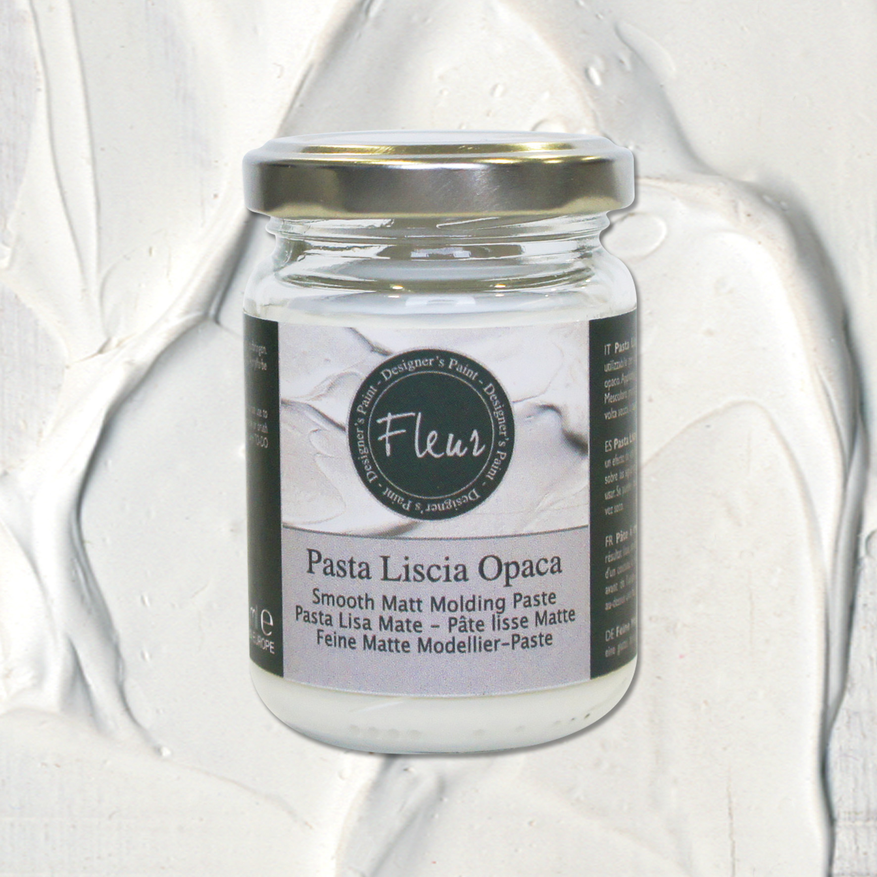 fleur-structure-paste-strukturpaste-pasta-liscia-opaca-wei-matt image 1
