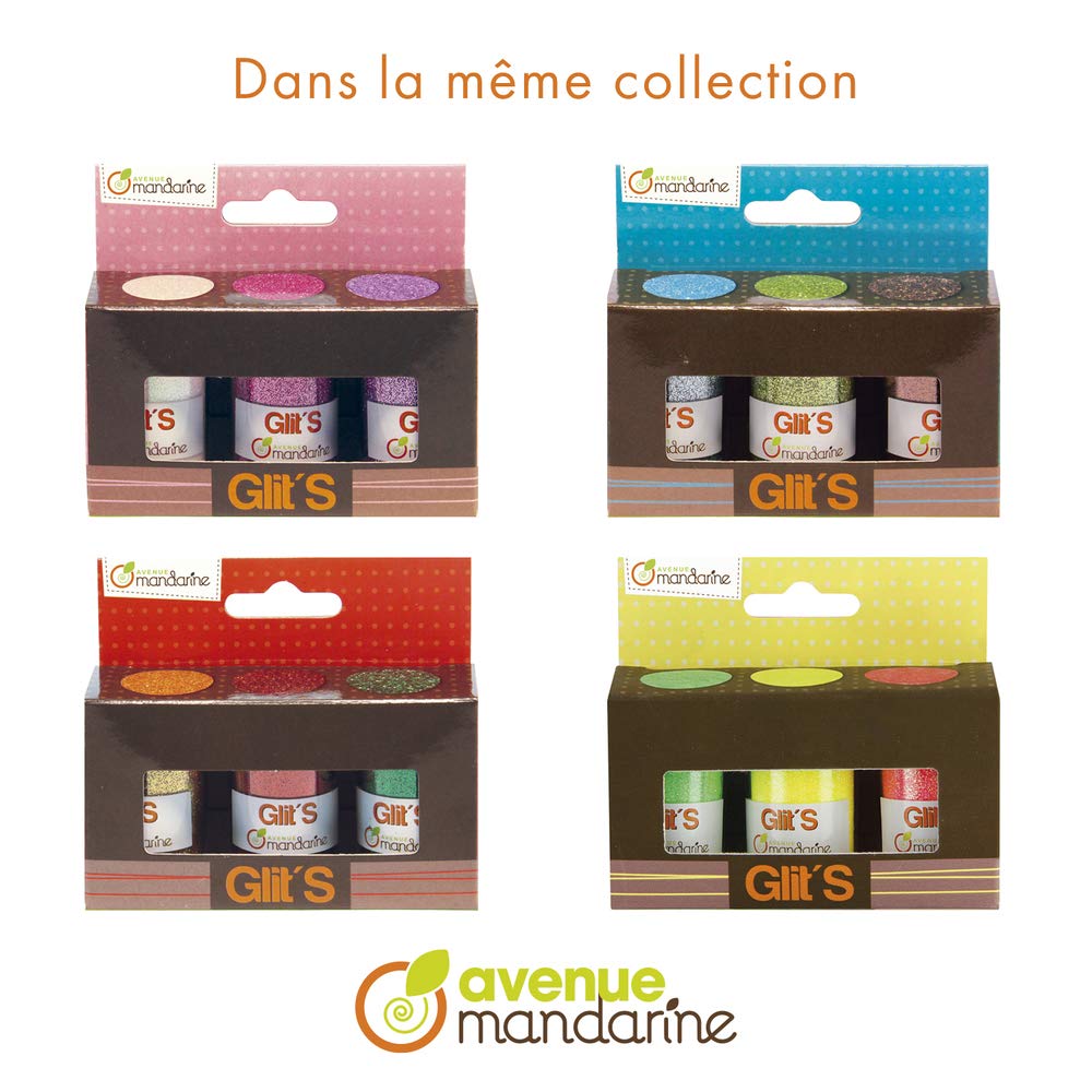avenue-mandarine-42665o-glitter-glit-s-streuglitzer-rosa-3x14g image 4