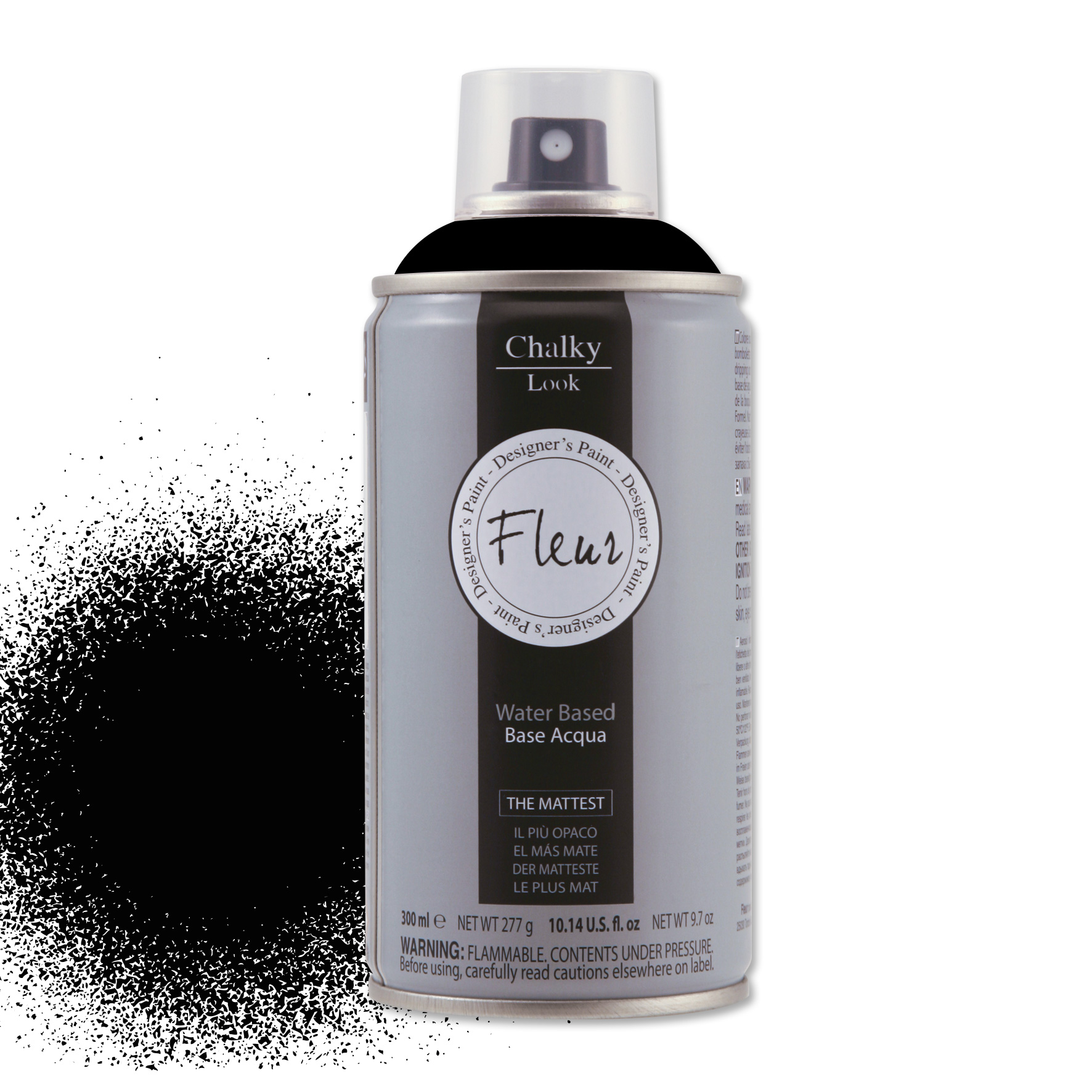 fleur-spray-mineral-paint-spr-hlack-black-schwarz-matt image 3