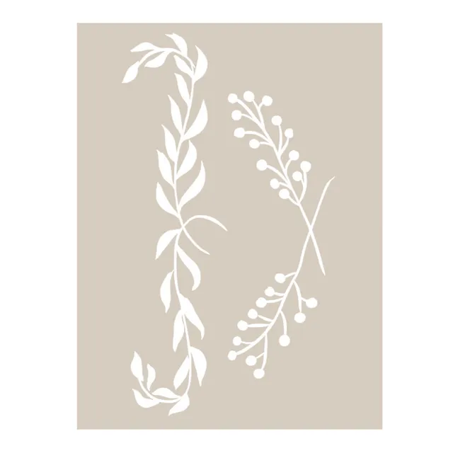 fleur-hand-painted-collection-deko-borders-21x29-7-cm image 1