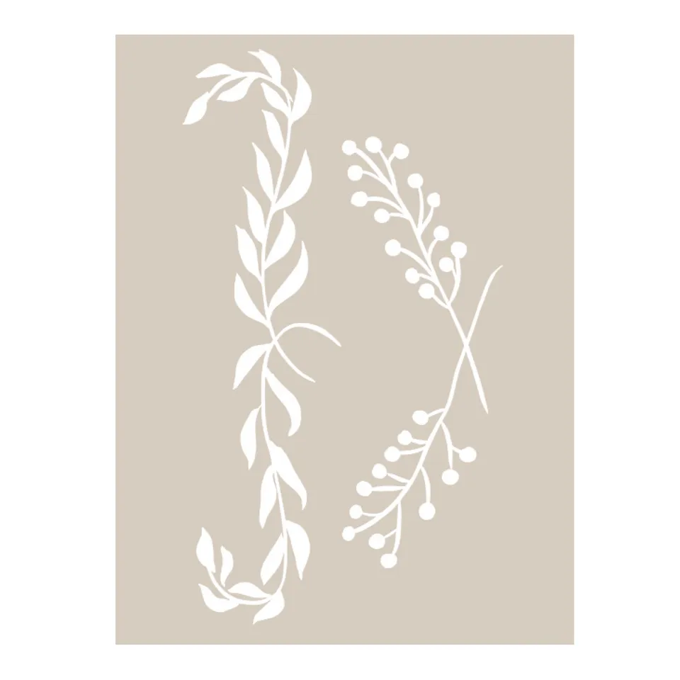 fleur-hand-painted-collection-deko-borders-21x29-7-cm image 1