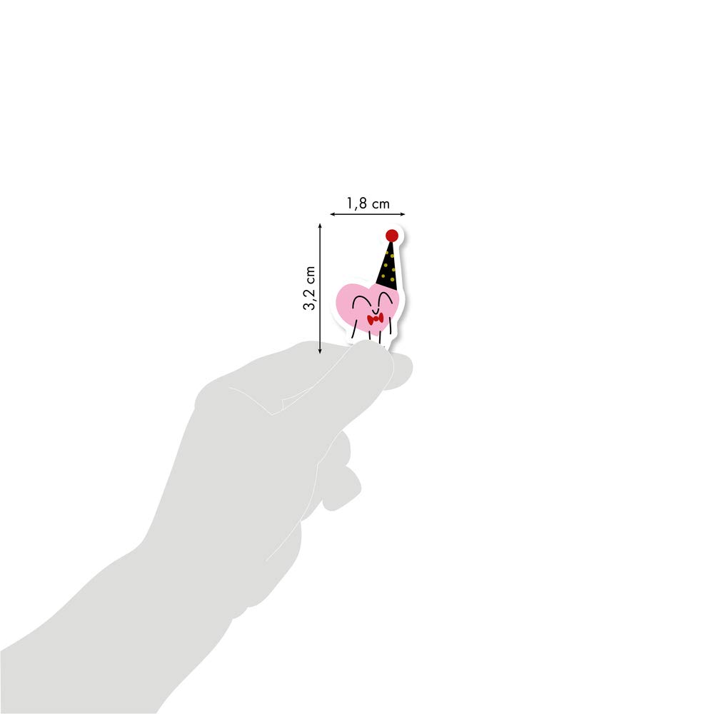 my-mandarine-ae199c-book-stick-stickerbuch-liebe-1008-st-ck-a5 image 3