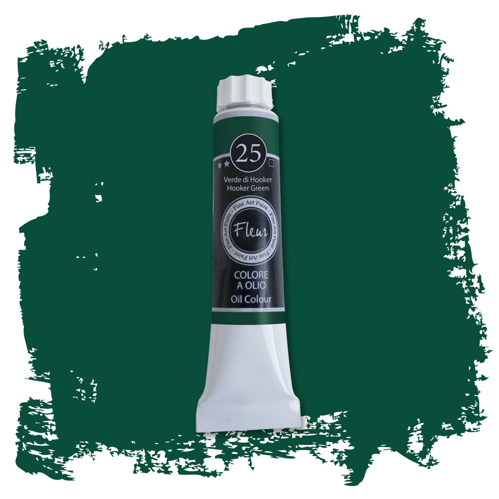 fleur-oil-colours-lfarbe-verde-di-hooker-hochpigmentiert image 2
