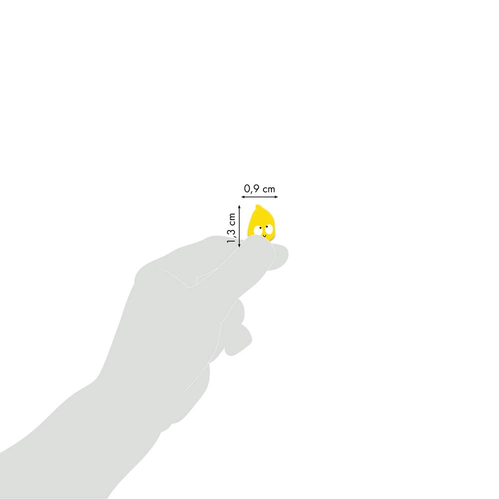 maildor-cy089c-cooky-3d-sticker-emoticones-citrons-42-st-ck image 3