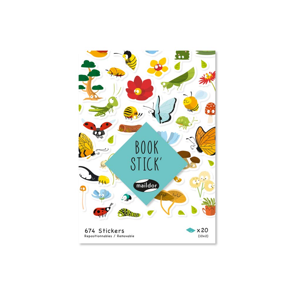 avenue-mandarine-book-stick-ae196c-stickerbuch-botanik-674-stk image 1