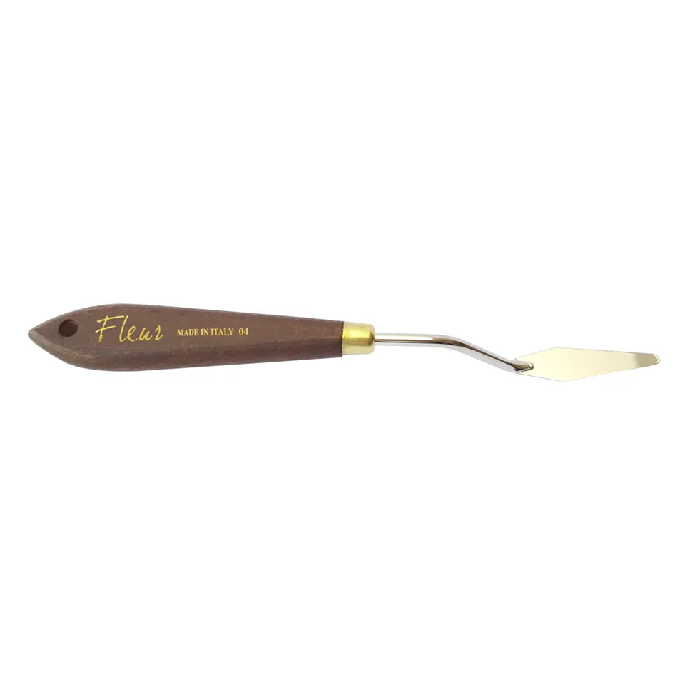 fleur-n-04-malspachtel-palettmesser-20-cm-stahl-holz image 1
