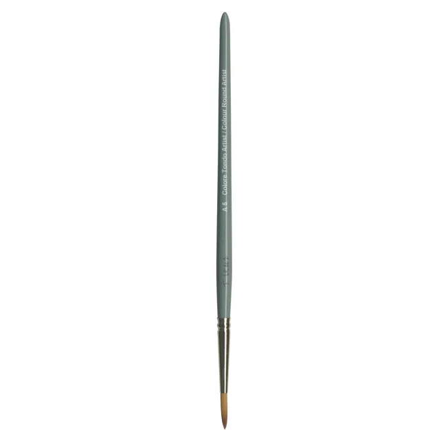 fleur-brushes-rundpinsel-punta-tonda-synthetik-holzgriff image 1