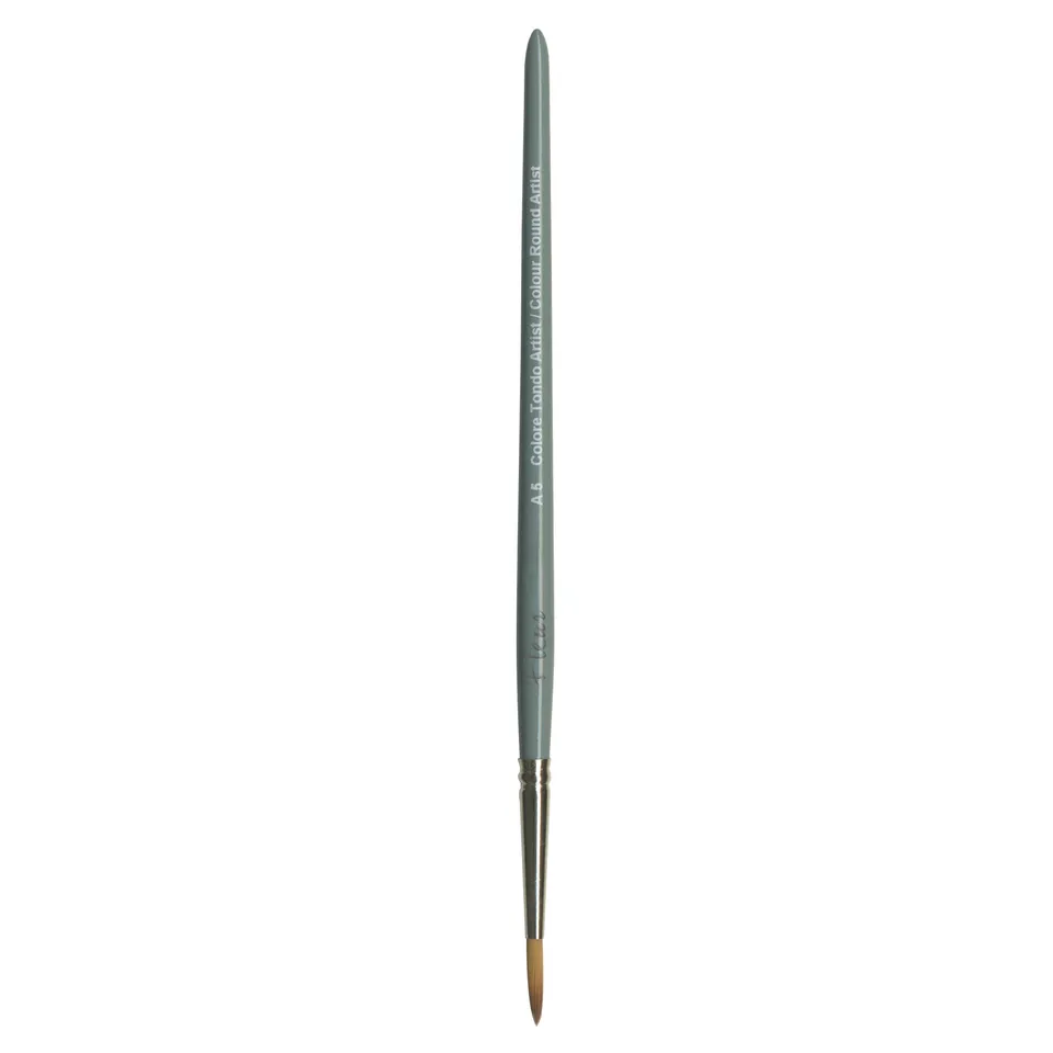fleur-brushes-rundpinsel-punta-tonda-synthetik-holzgriff image 1
