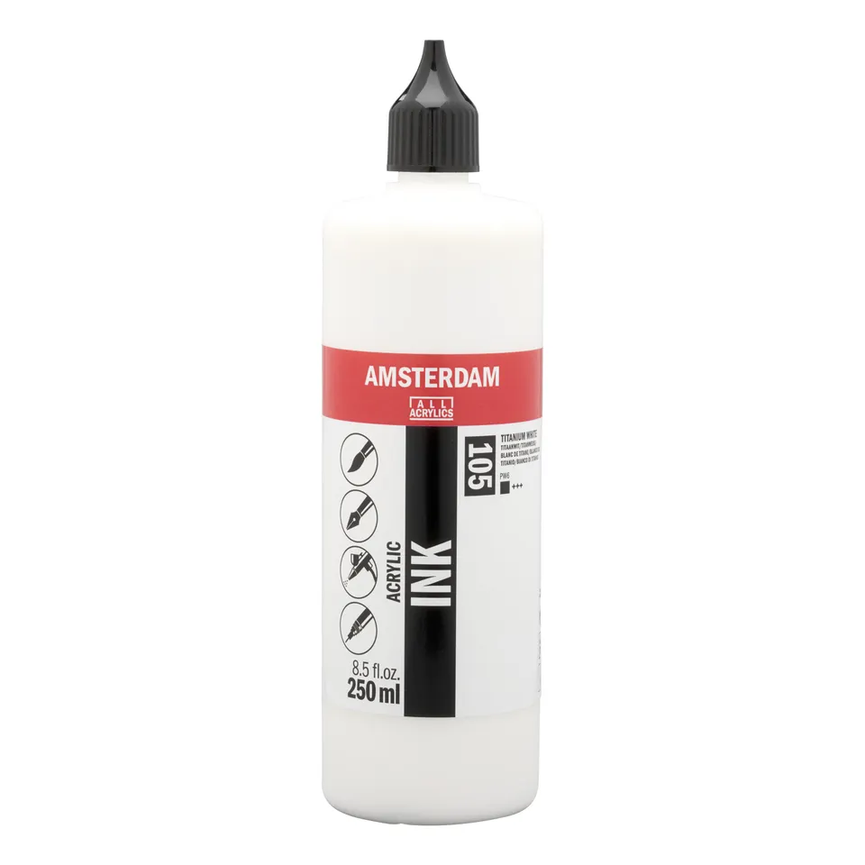 amsterdam-acrylic-ink-acryltinte-250-ml-oxidschwarz-fluid image 1