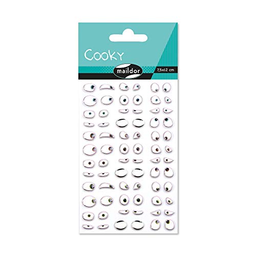 maildor-cooky-cy040o-3d-sticker-augen-1-bogen-aufkleber image 6